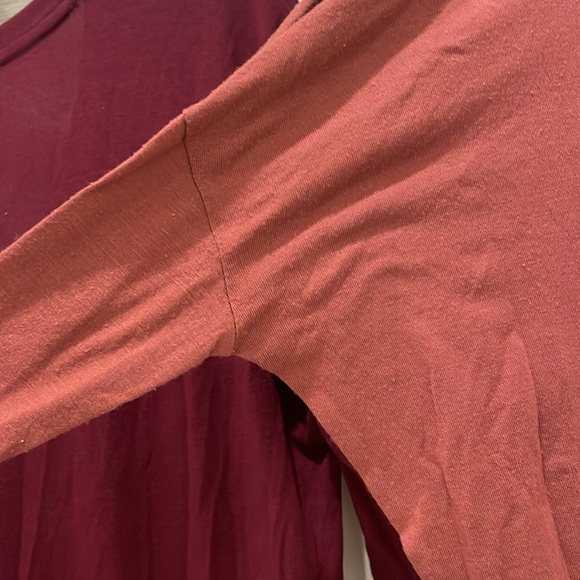 2 EXPRESS SHIRTS! Size: XS PERFECT CONDITION! Mauve Pink and Burgundy! - Picture 9 of 12